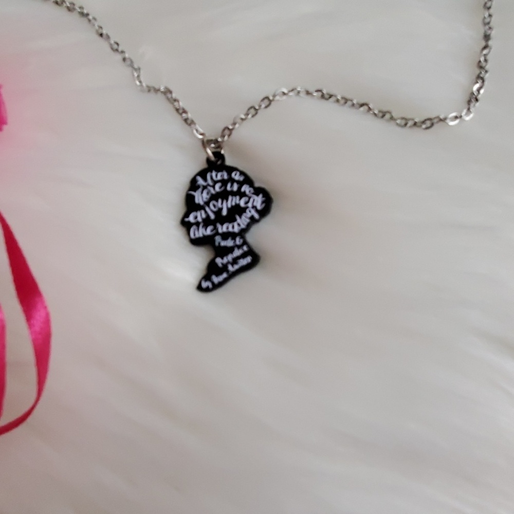 Jane Austen necklace
